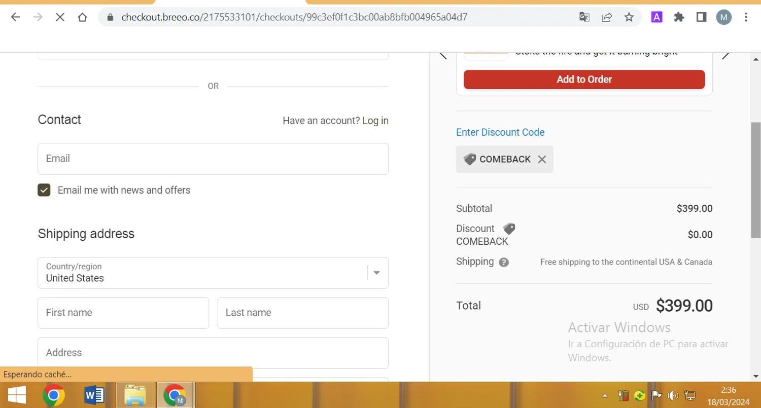 How to apply Breeo coupon code
